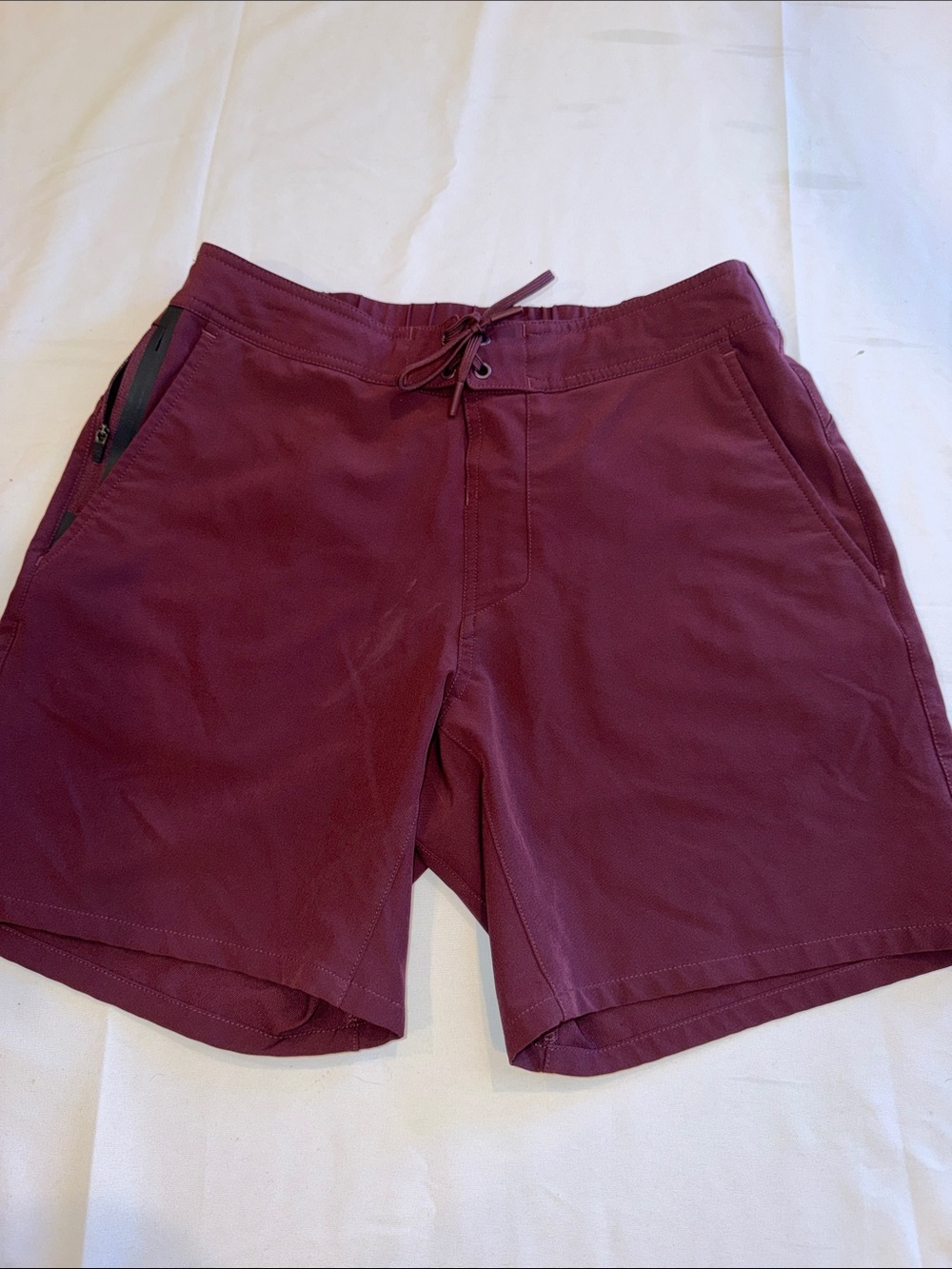 T0109210 Ten Thousand The Foundation Shorts Maroon Burgundy SZ S - 30
